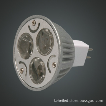 High power LED spotlight MR16 6W GU5.3 bulb lamp dimmable spot